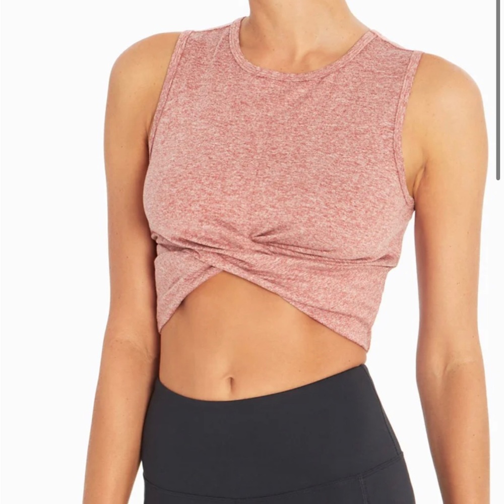 Zobha melange twist crop. Only worn once. Size small.